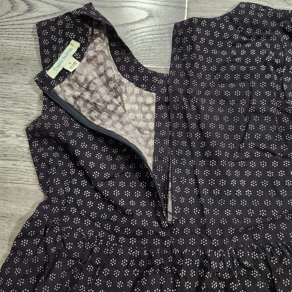 Mata Traders | Black Patterned Dress - Picture 7 of 7